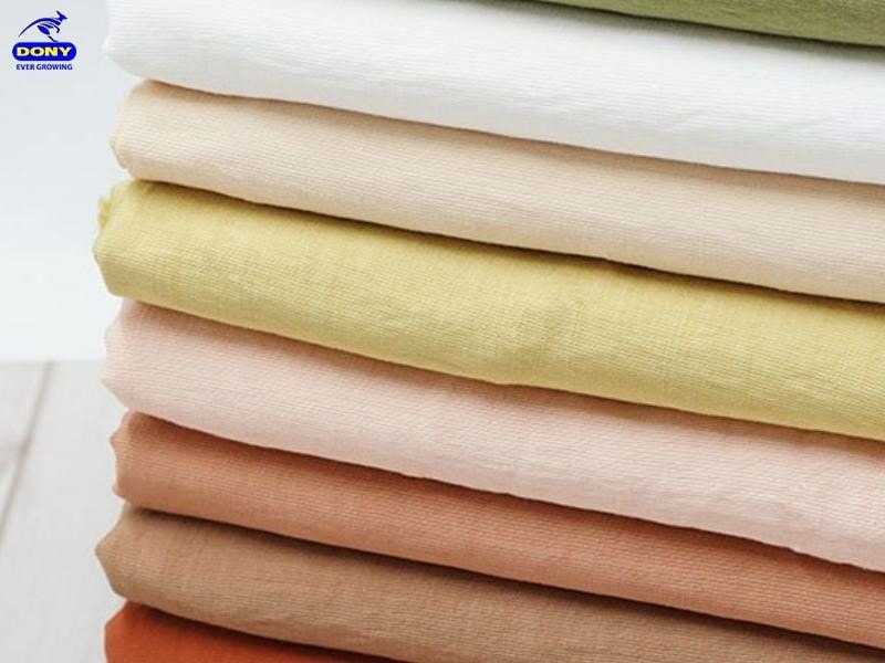 Vải đũi – Chất liệu nhẹ, mộc, phù hợp spa phong cách thiên nhiên