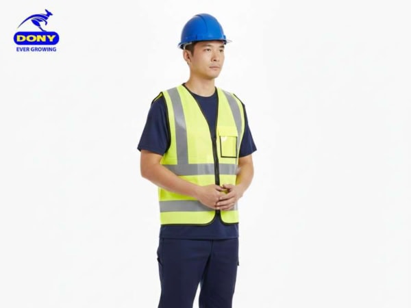 Áo gile phản quang mẫu 09