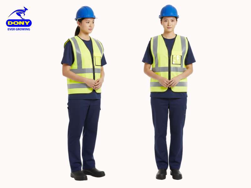 Áo gile phản quang mẫu 09 chất lượng cao, bền đẹp