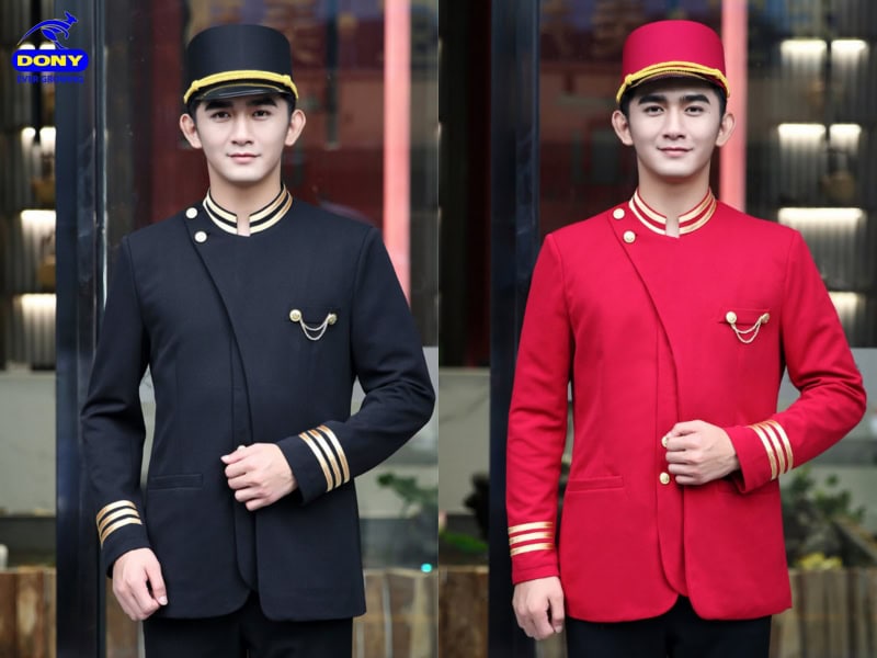 Đồng phục bellman tạo ấn tượng mạnh mẽ với khách hàng