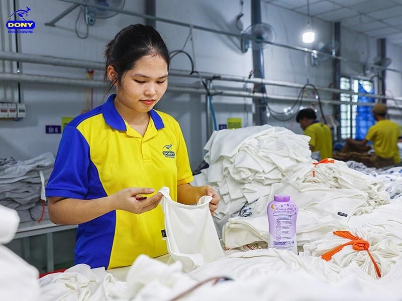 DONY áp dụng hệ thống kiểm tra chất lượng nhiều lớp nhằm hạn chế sai sót