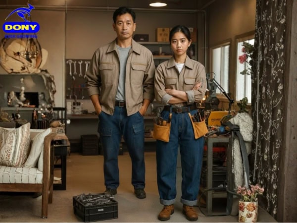 Màu nâu đất cảm giác sạch sẽ, hạn chế lộ vết bẩn