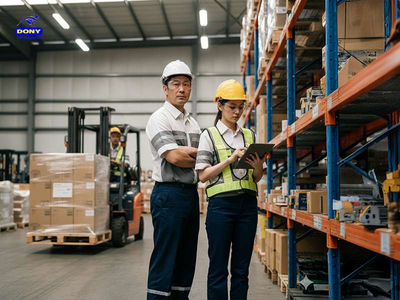 Áo sơ mi phản quang mẫu 09 tay ngắn trắng phối xám