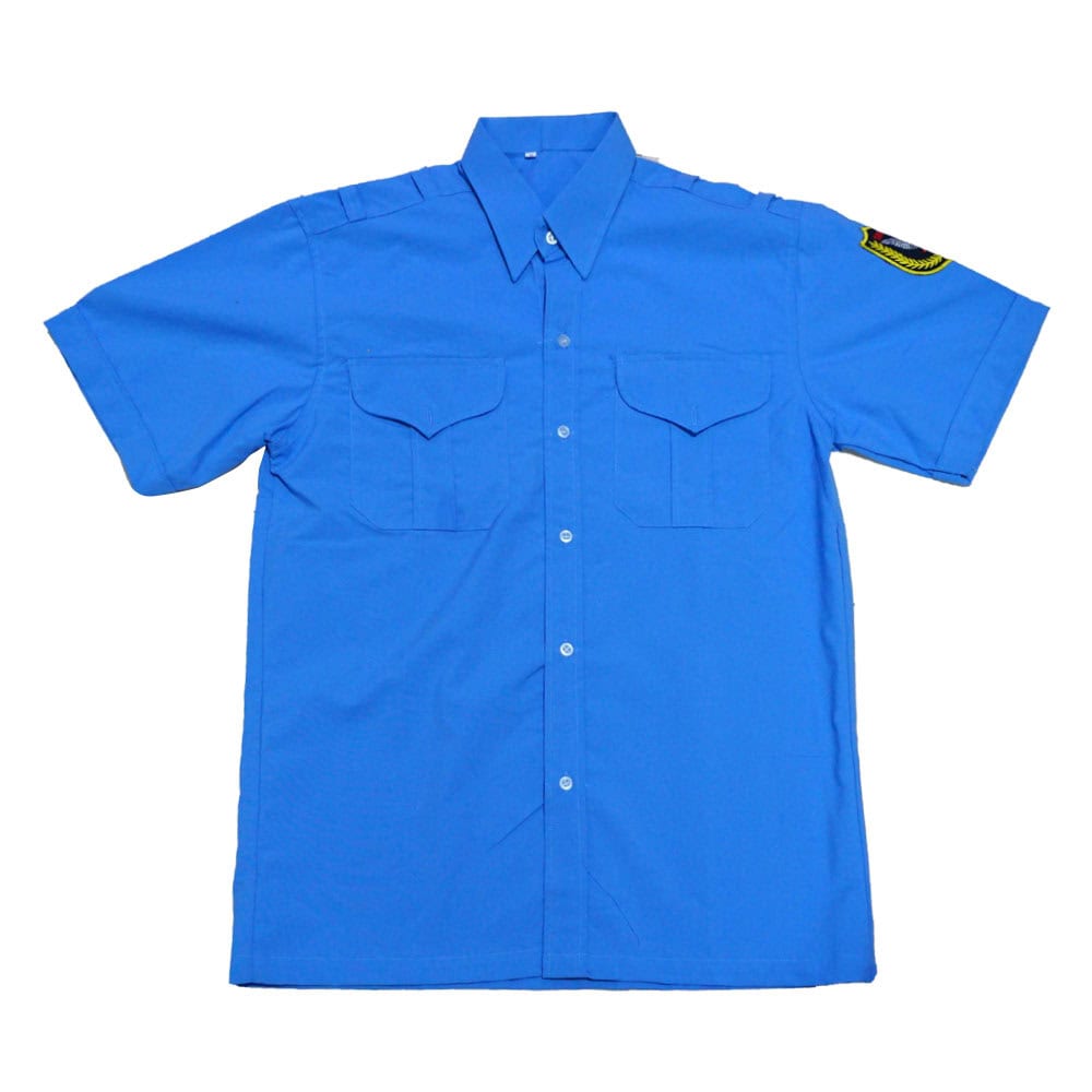 Áo đồng phục bảo vệ màu xanh da trời - BV11