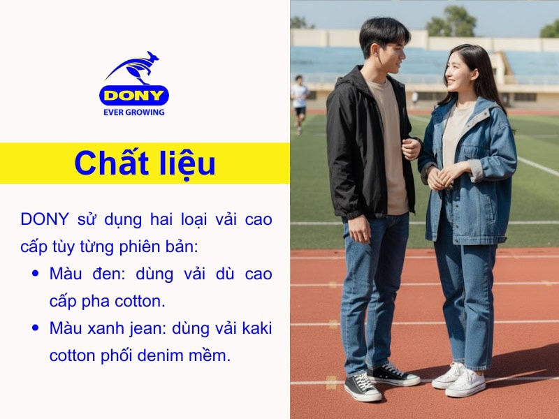 chat lieu ao khoac dong phuc hoc sinh 11