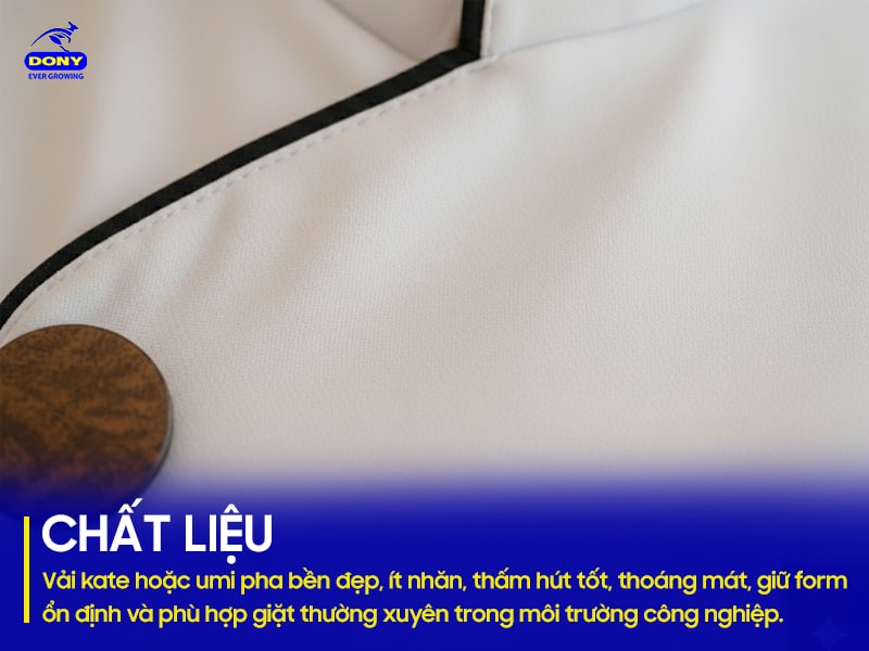 chat lieu dong phuc so mi co tru