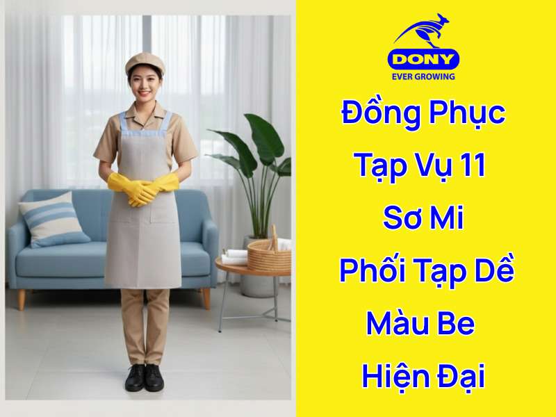 Đồng phục tạp vụ 11