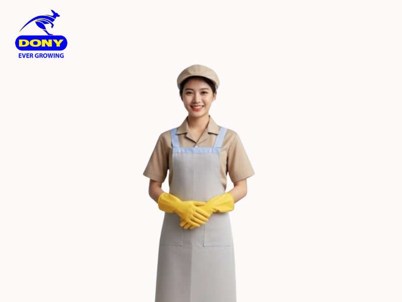 Màu sắc đồng phục tạp vụ 11