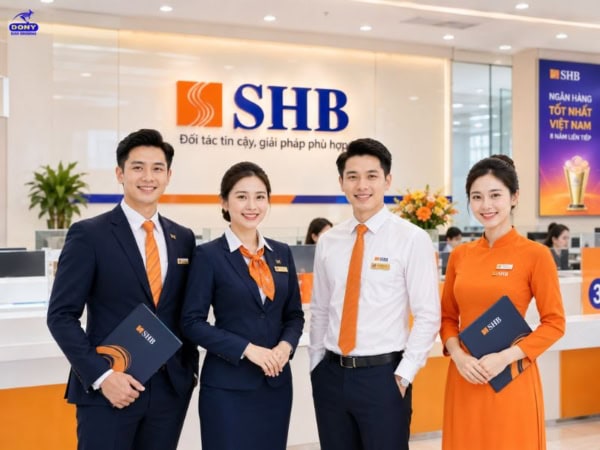 Mẫu đồng phục ngân hàng SHB đẹp