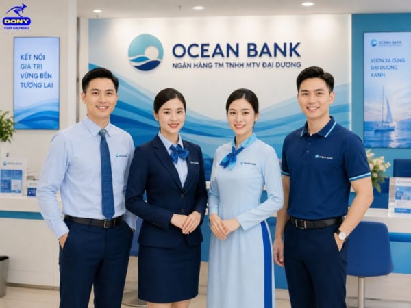 Mẫu đồng phục ngân hàng OceanBank