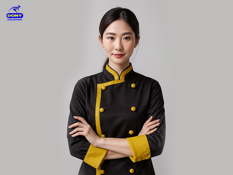 Mẫu đồng phục nhà hàng cho nữ