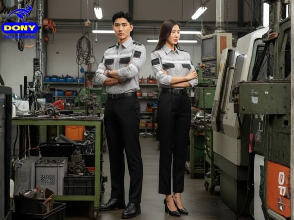 Màu xám nhạt sạch sẽ, phù hợp nhiều môi trường