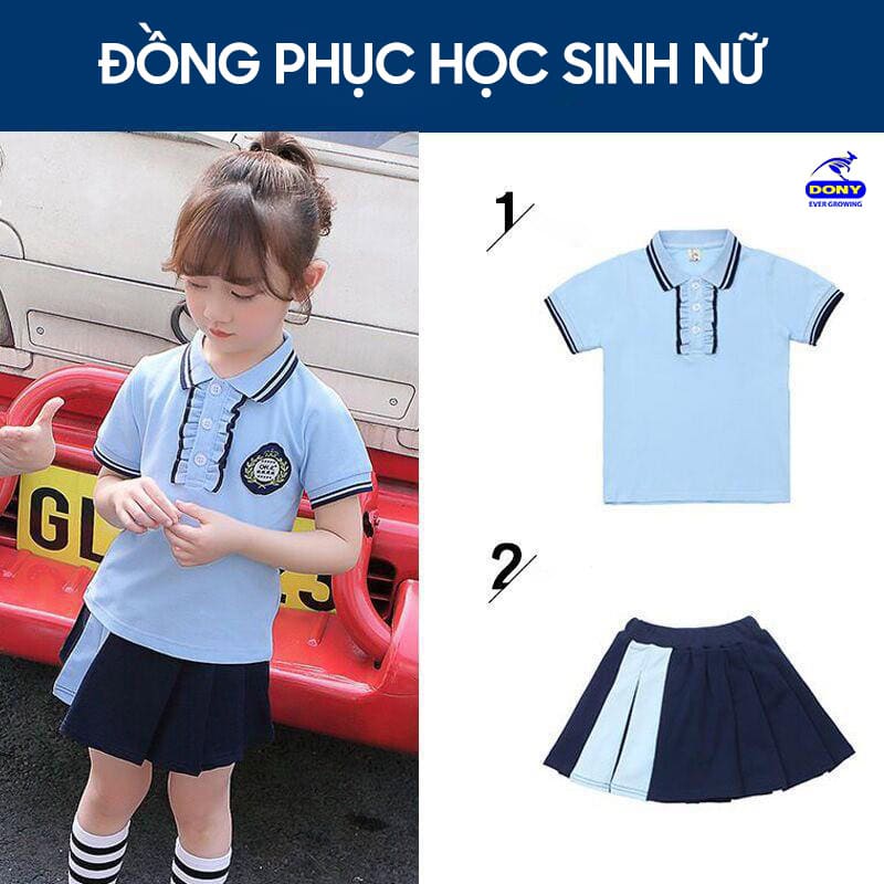 Trang phục nữ dịu dàng khi phối với chân váy.