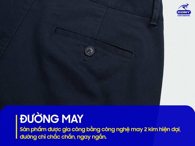 Sản phẩm được may tỉ mỉ, chắc chắn.