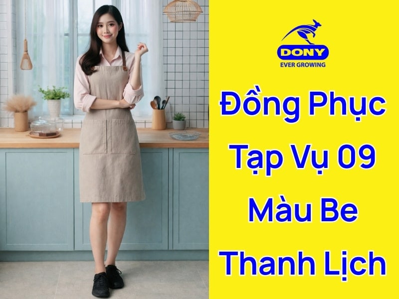 yếm tạp dề đồng phục