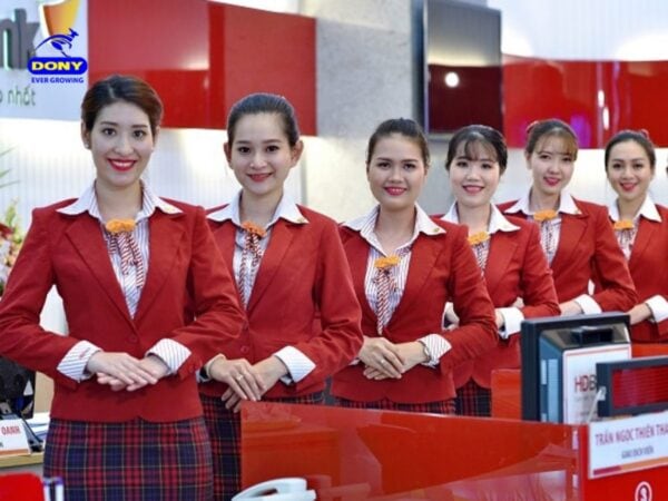 Áo vest công sở tại HDBank