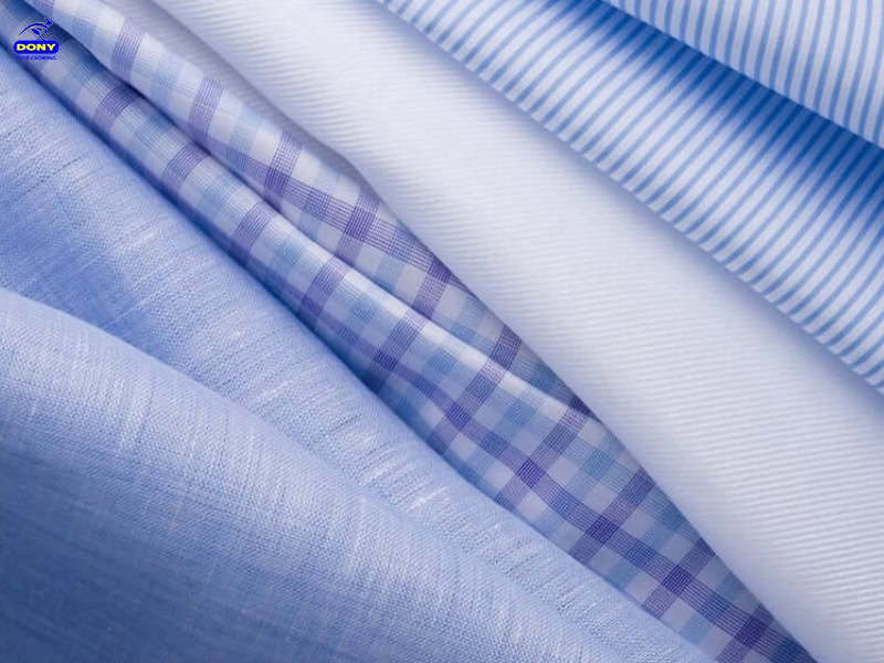Vải poplin được sử dụng để may đồng phục áo sơ mi.