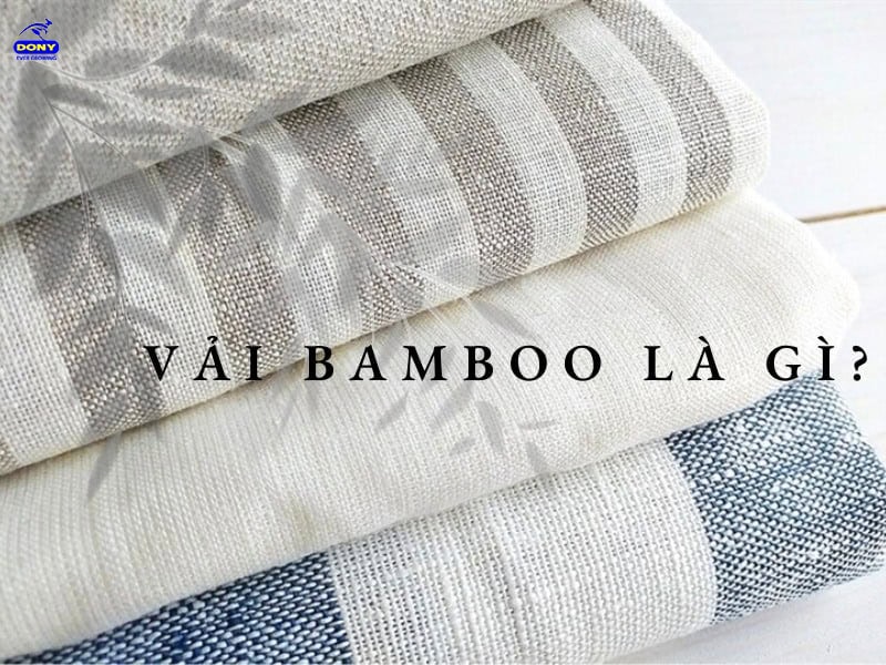Vải bamboo được sử dụng để may đồng phục áo sơ mi.