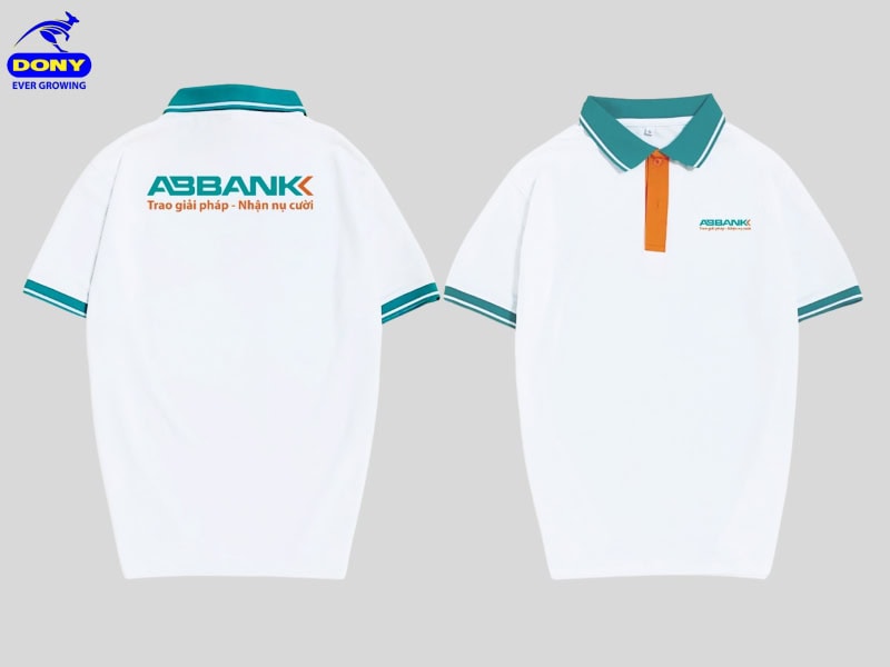 Áo phông polo đồng phục ngân hàng ABBank-1