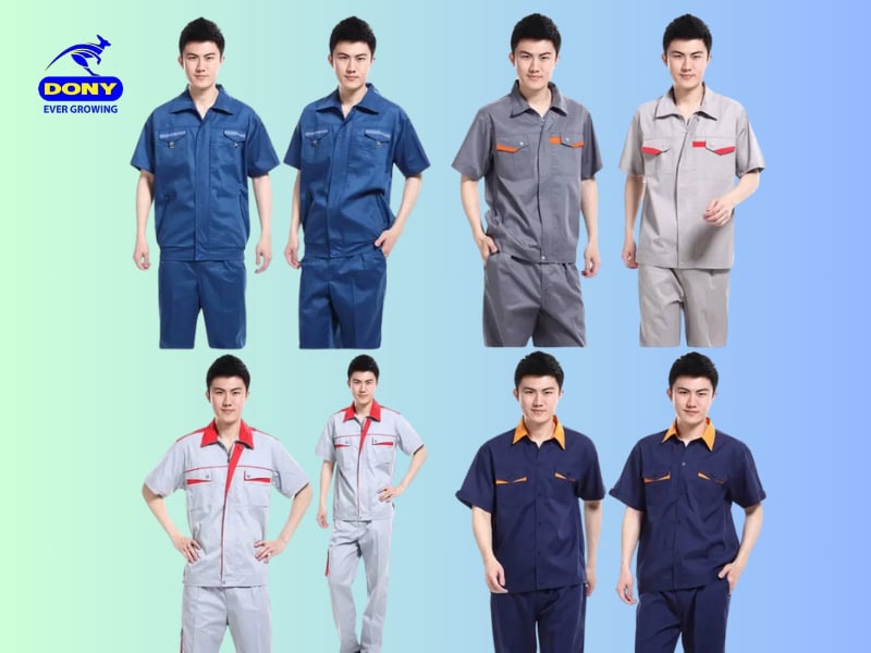 Mẫu đồng phục bảo hộ lao động đẹp.