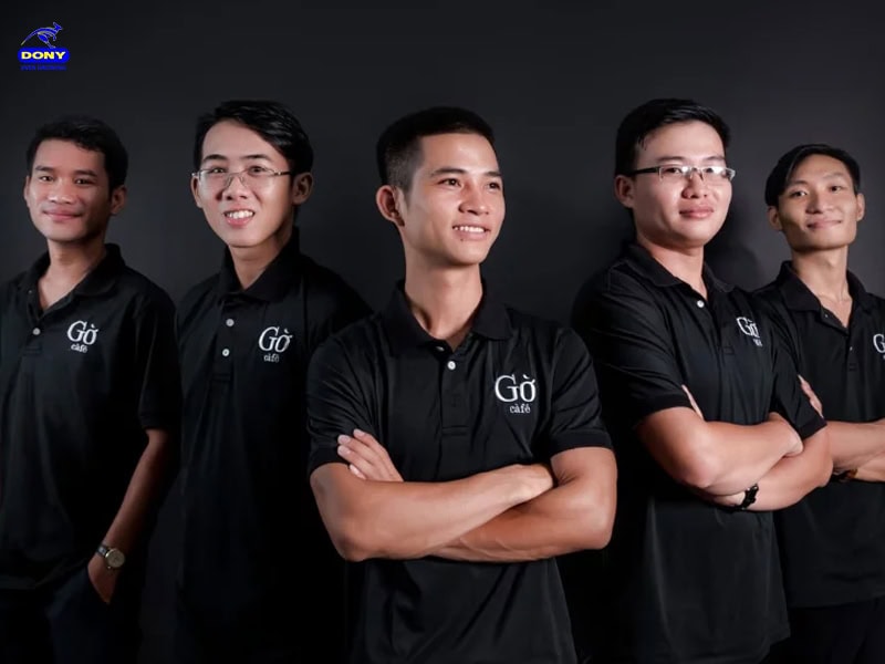 Áo đồng phục công ty màu đen-2.