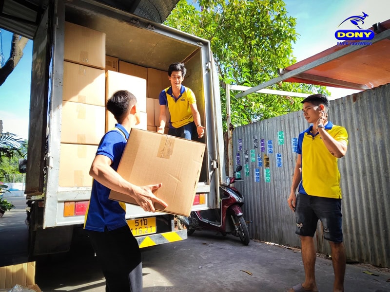 Quy trình vận chuyển nhanh chóng, kịp thời.