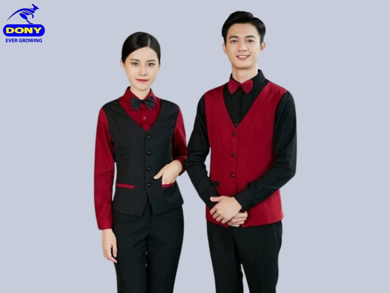 Mẫu đồng phục Gile nhà hàng-3