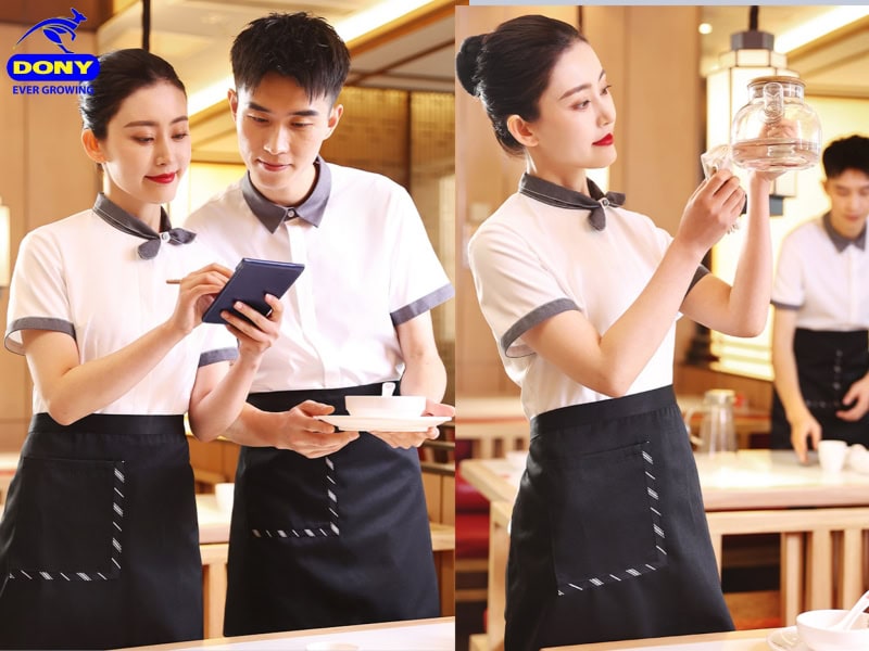 Mẫu đồng phục nhà hàng Hàn Quốc-1