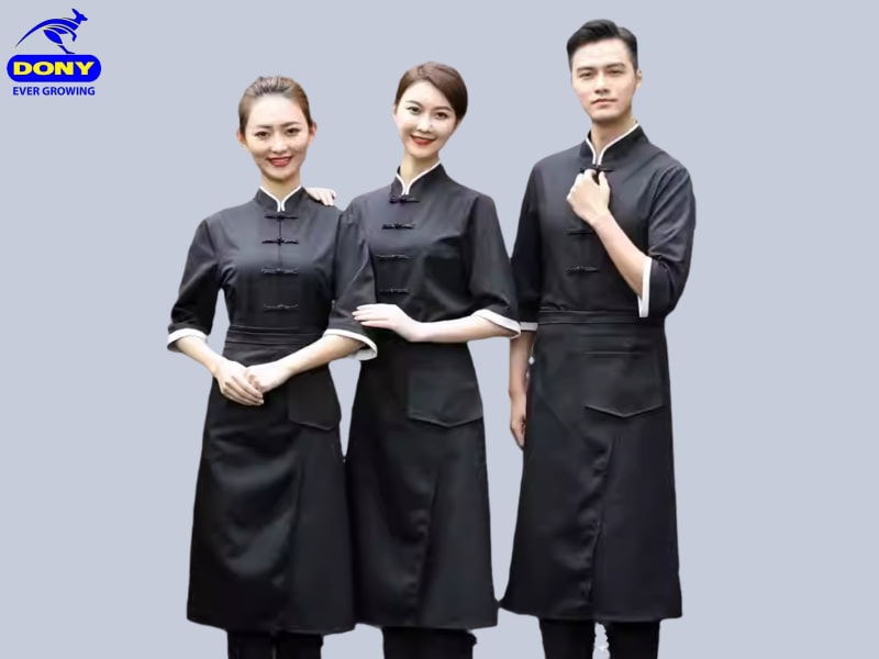 Mẫu đồng phục nhà hàng Trung Hoa-2