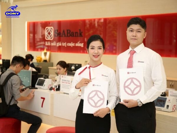 Đồng phục sơ mi tại ngân hàng SeABank.