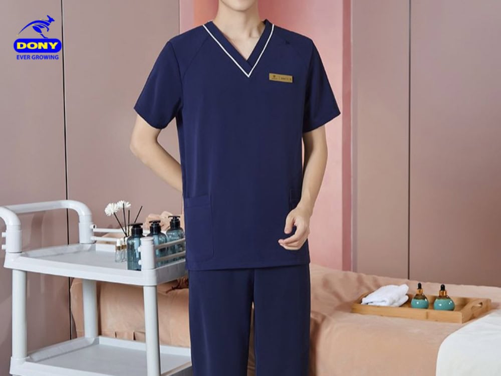 đồng phục spa nam