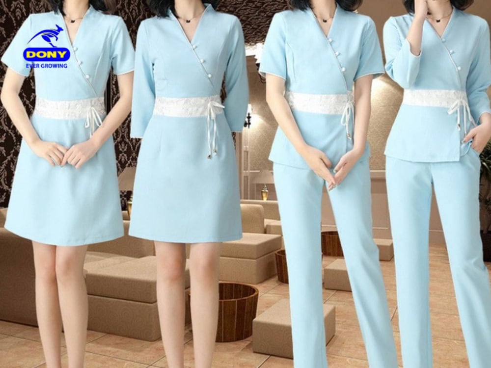 quần áo đồng phục massage