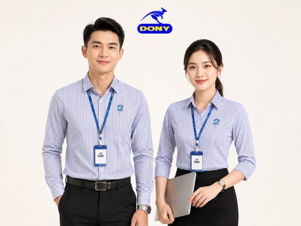 Áo Sơ Mi Kẻ Sọc Đồng Phục Công Sở 4 Thanh Lịch