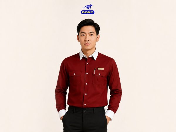 Áo sơ mi đồng phục M10