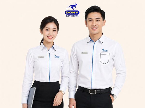 Áo Sơ Mi Tay Dài Đồng Phục Công Sở 5 Thiết Kế Đơn Giản