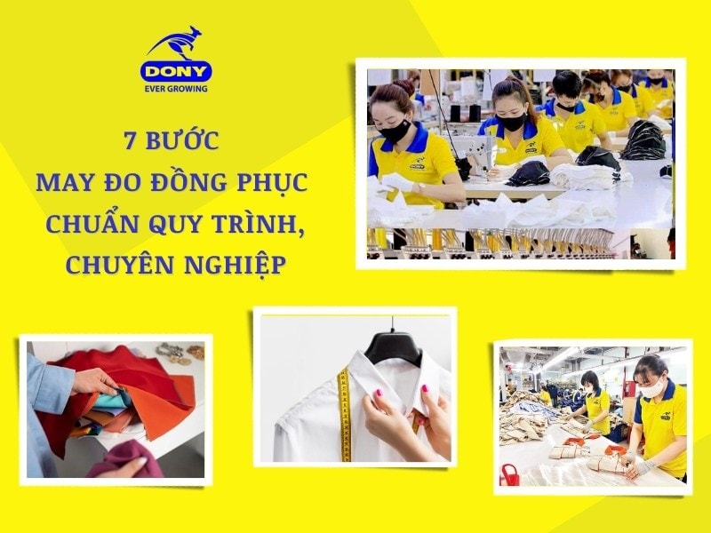quy trình may đo đồng phục