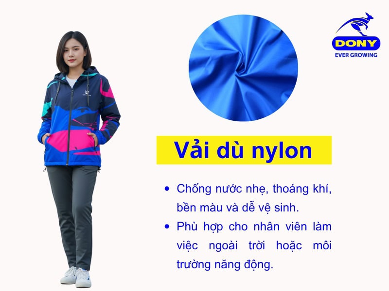 chat lieu ao khoac cong ty