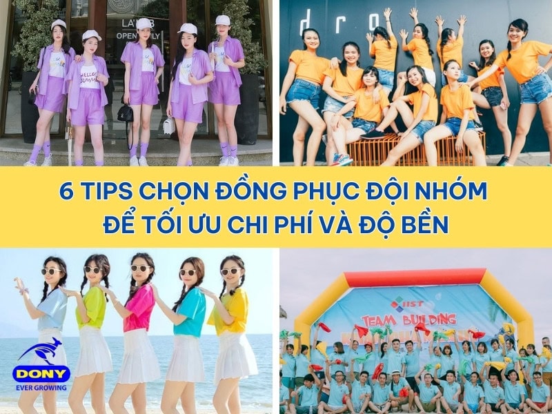 cách chọn đồng phục đội nhóm