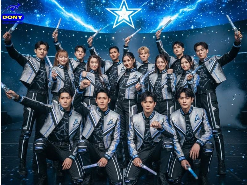 Đồng phục fanclub mang dấu ấn thần tượng