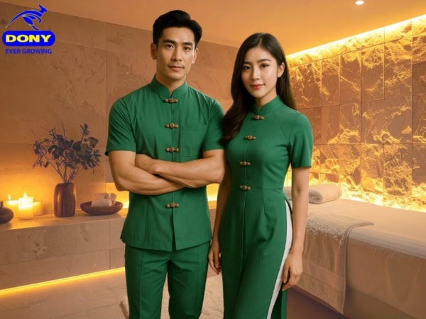 Xanh lá cây tượng trưng cho sự tươi mới và năng lượng tích cực