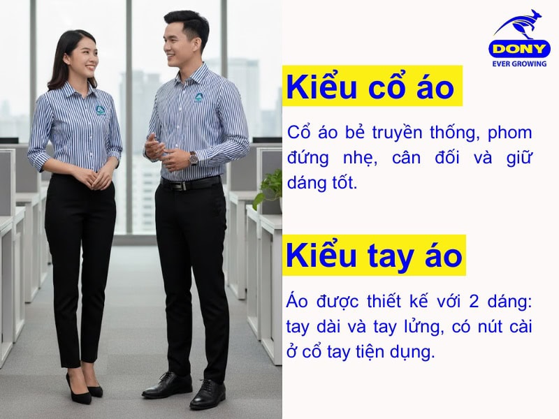 keiu tay va co ao so mi ke soc