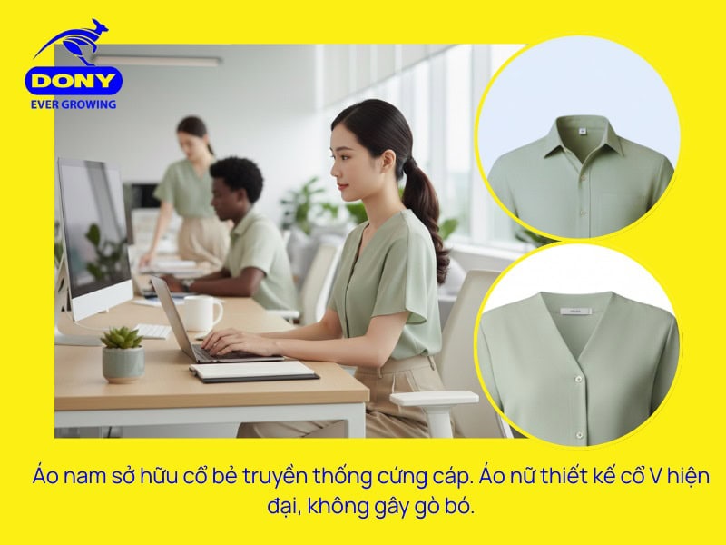 kieu co ao so mi dong phuc