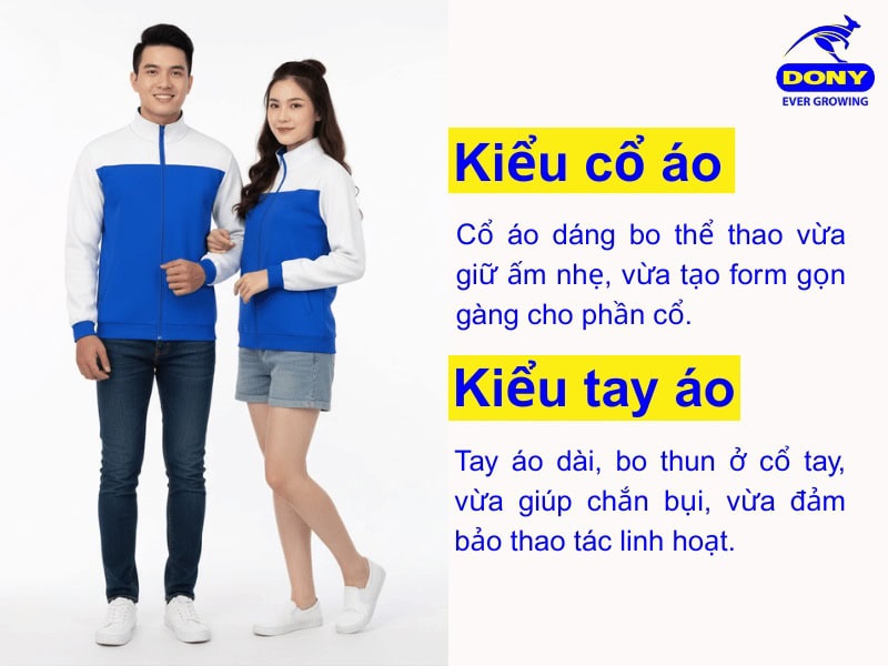 kieu co va tay ao khoac dong phuc cong nhan 2