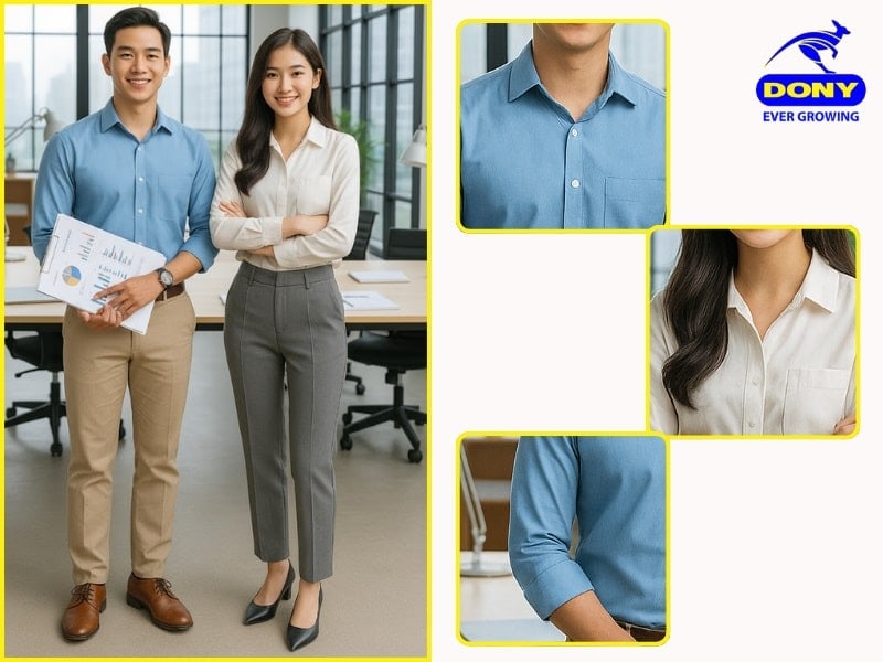 kieu tay va co ao so mi tay dai