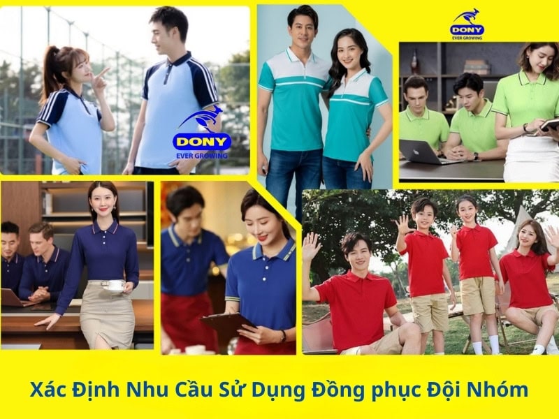 nhu cau su dung dong phuc doi nhom