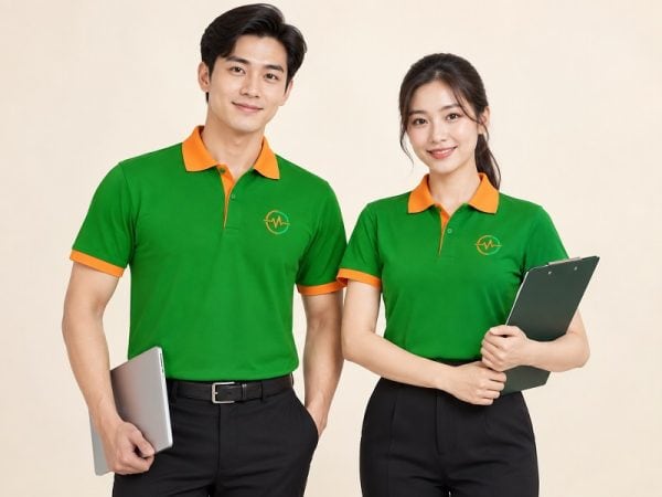 Áo thun polo đồng phục Công Ty CP Điện Tử CALTEK