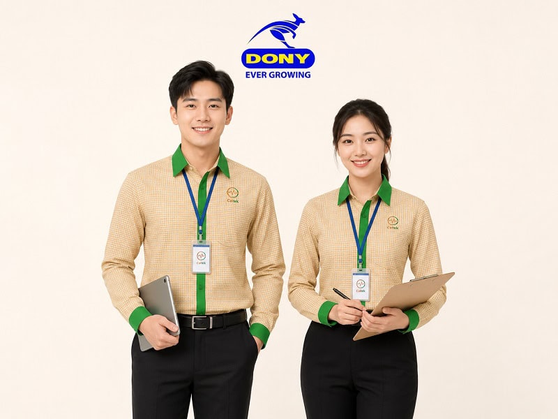 Áo sơ mi đồng phục Công Ty CP Điện Tử CALTEK