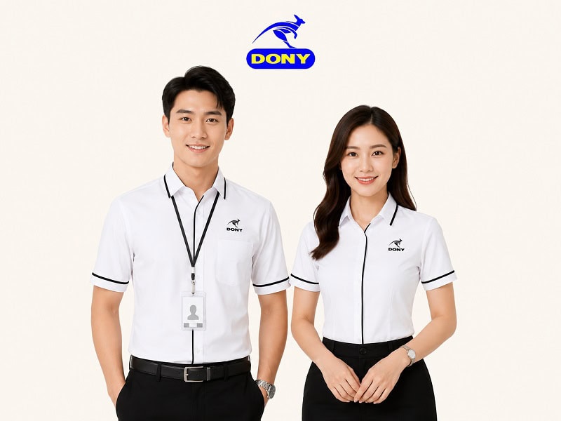 Áo sơ mi đồng phục Công Ty Anh & Em