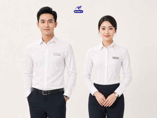 Đồng phục áo sơ mi Công Ty Giày Da Cao Cấp ATTOM