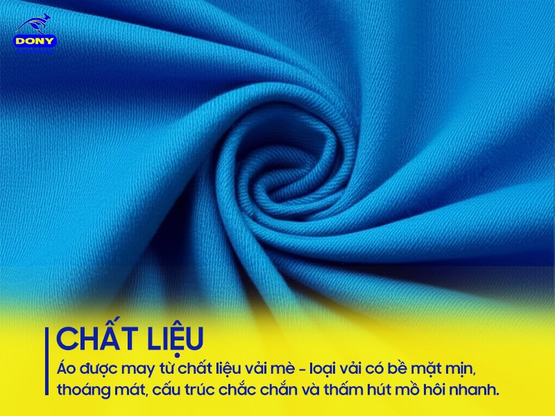 Chất liệu vải mè mềm mịn, thoáng mát.